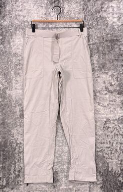 Athleta Pants 10 Womens Trekkie Gray Nylon Belted Utility Cargo Hiking